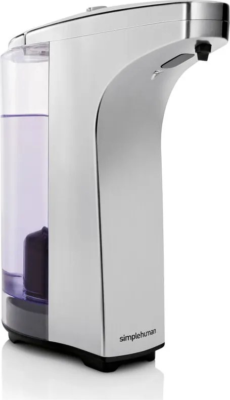 Dispenser automatico di sapone in metallo grigio 237 ml - simplehuman