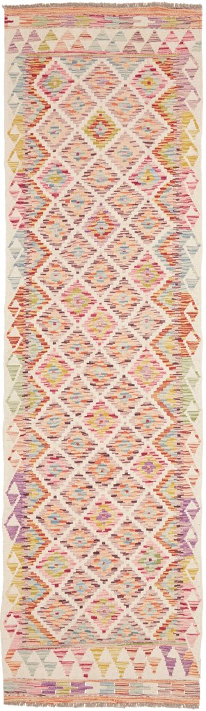 Kilim Tappeto 290x90 (Pakistan) Tessuto A Mano