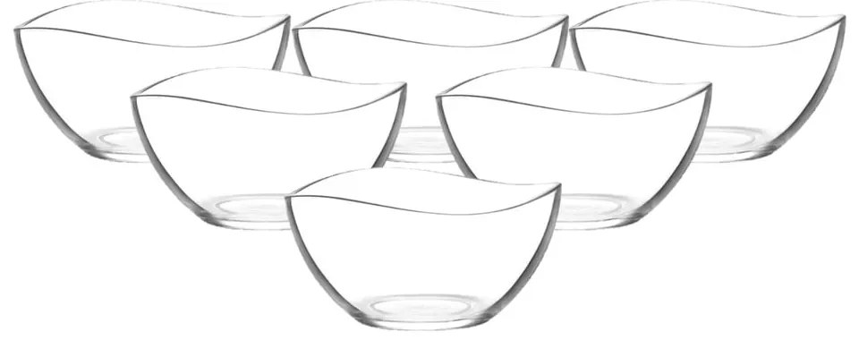 Set di 6 ciotole in vetro 310 ml - Hermia