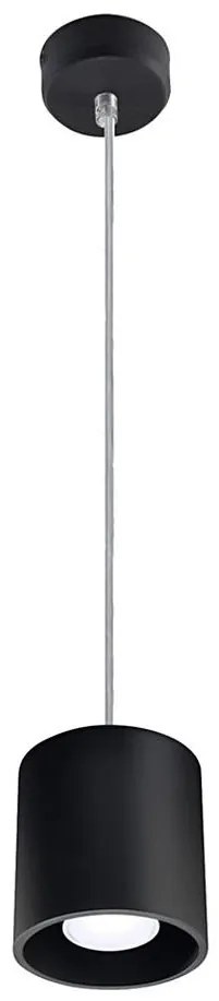 Lampadario a sospensione con filo ORBIS 1 1xGU10/40W/230V nero