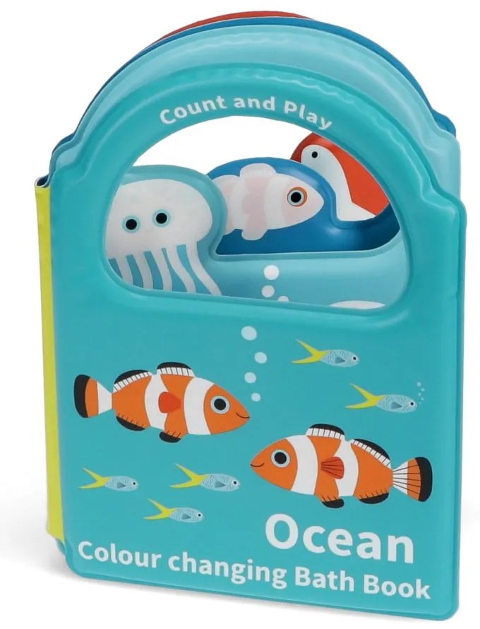 Giocattolo interattivo Colour changing bath book Ocean - Rex London