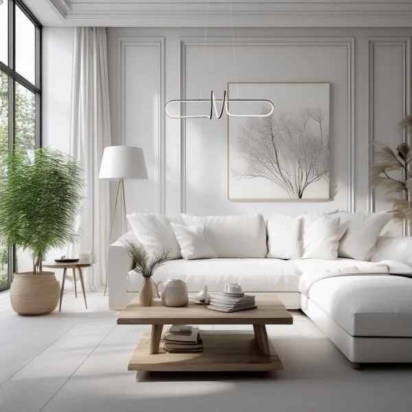 Lampadario LED a sospensione con filo VERTIGO LED/54W/230V nero