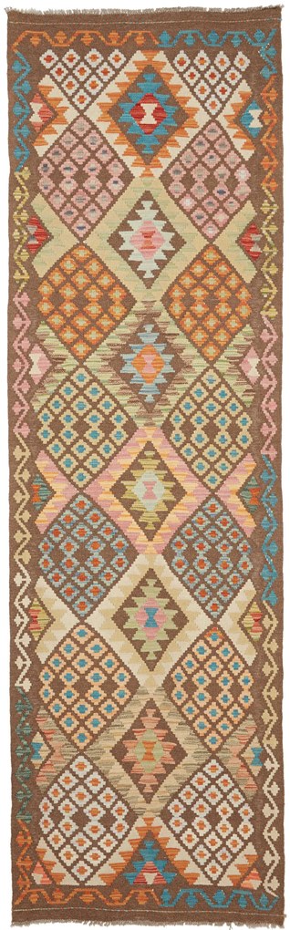 Kilim Tappeto orientale 300x90 (Pakistan) Tessuto A Mano