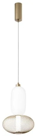 Lampadario LED glamour LED-INKAS-S2-ORO nero 1860 lumen, LUCE AMBIENTE DESIGN