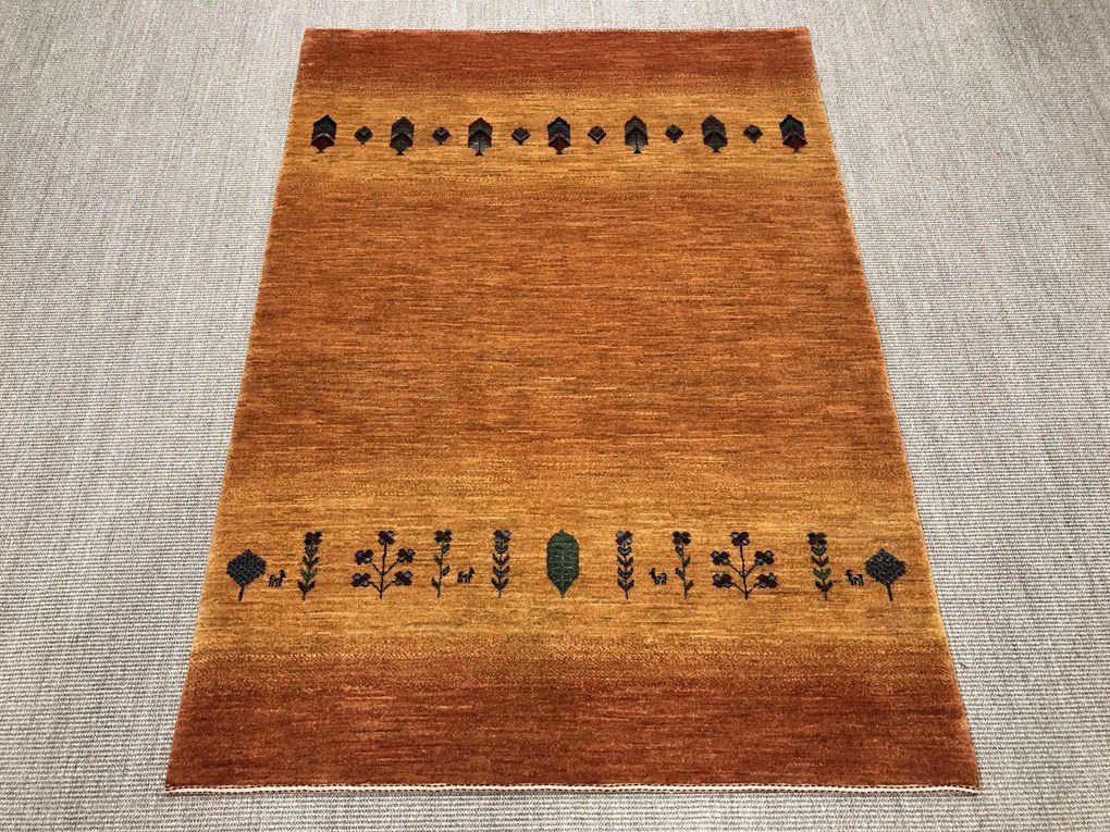 Loribaft Tappeto persiano 180 x 120 Giallo (Iran) Annodato A Mano