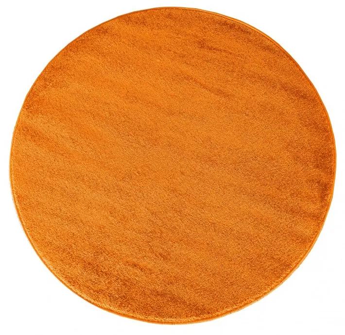 Tappeto rotondo arancione Larghezza: 100 cm | Lunghezza: 100 cm