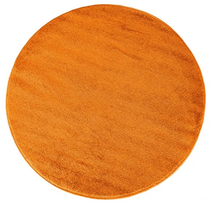 Tappeto rotondo arancione Larghezza: 120 cm Lunghezza: 120 cm