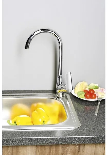 Aqualine - Miscelatore cucina LOTTA cromo lucido