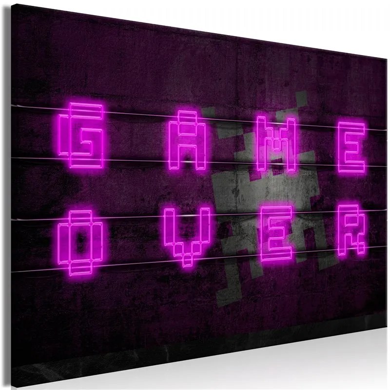 Quadro Pink Neon (1 Part) Wide