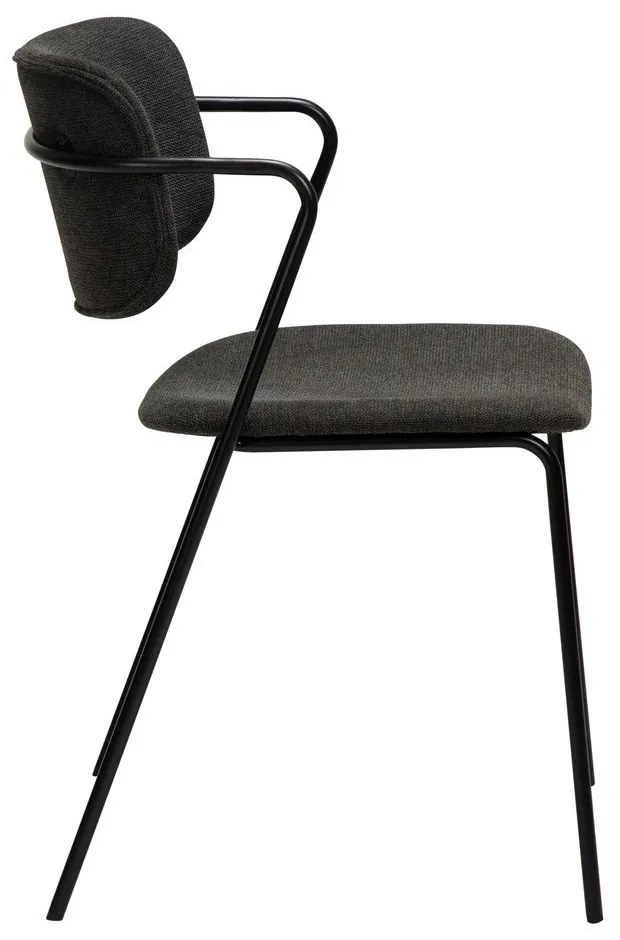 Sedia da pranzo nera Zed - DAN-FORM Denmark