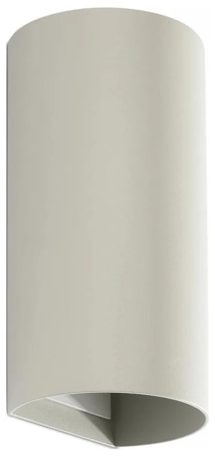 FARO 40540 - Applique SOLE 2xGU10/8W/230V grigio arrotondato