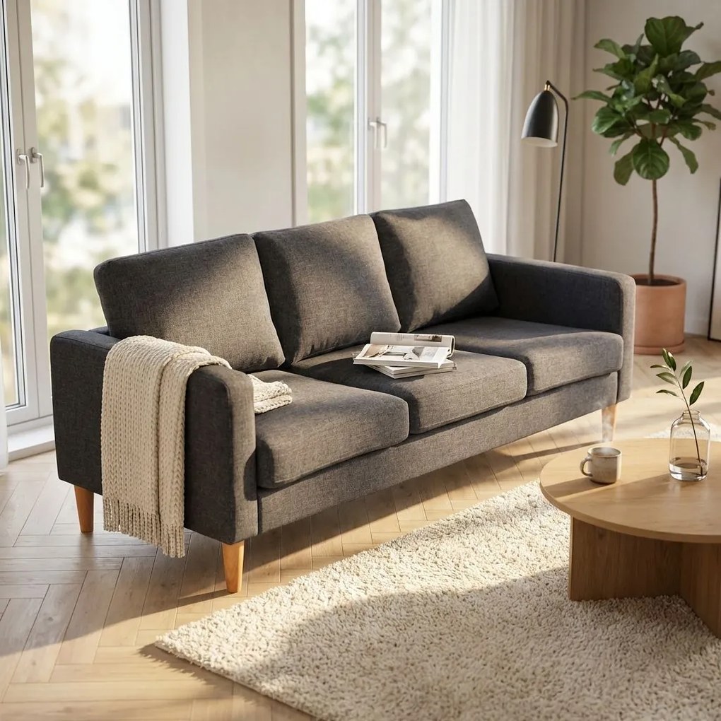 BOLT - divano in tessuto stile scandinavo