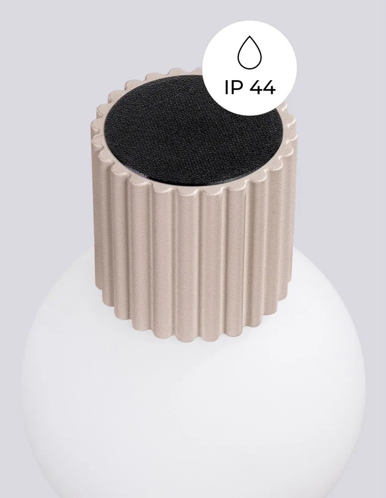 Lampada da parete grigio tortora Orbital – Sollux