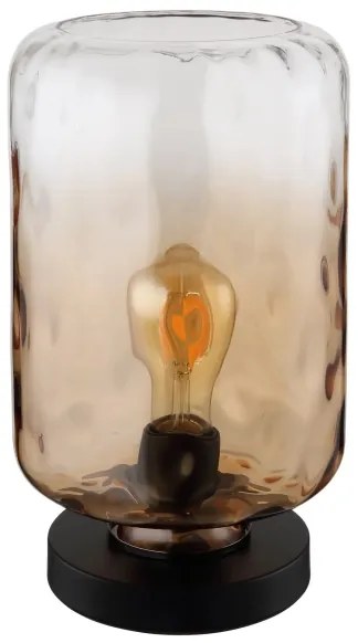 Globo 16046TA - Lampada da tavolo DARINA 1xE27/60W/230V marrone