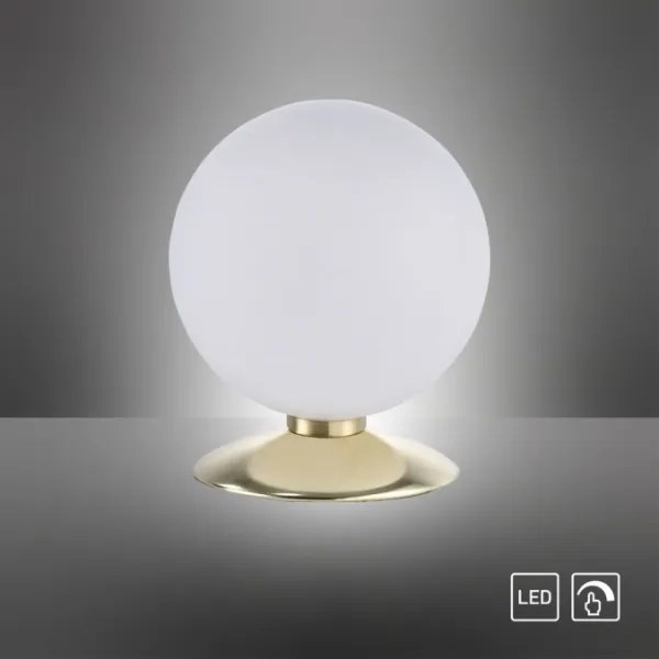 Paul Neuhaus 4013-60 - Lampada da tavolo LED dimmerabile BUBBA 1xG9/3W/230V oro