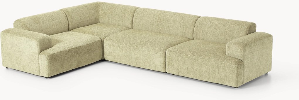 Divano angolare grande 4 posti Melva