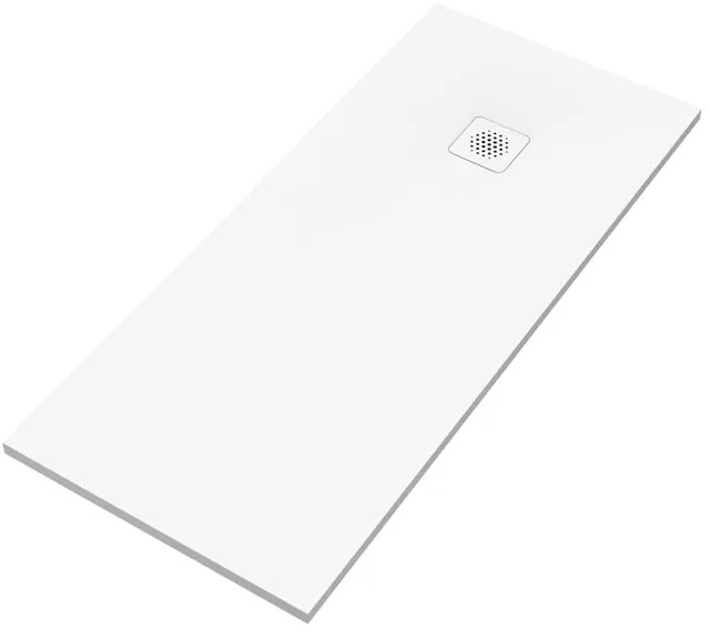 Piatto doccia SENSEA in composito minerale di resina gelificata Remix V3 bianco L 70 x L 160 x H 3.1 cm opaco