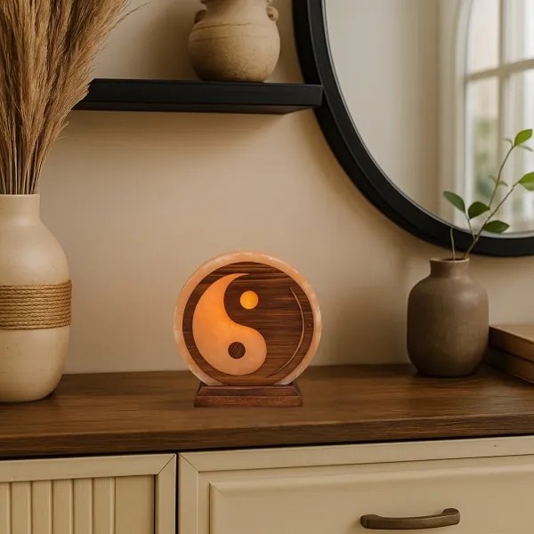 Rabalux 76032 - Lampada di sale HARMIO 1xE14/15W/230V