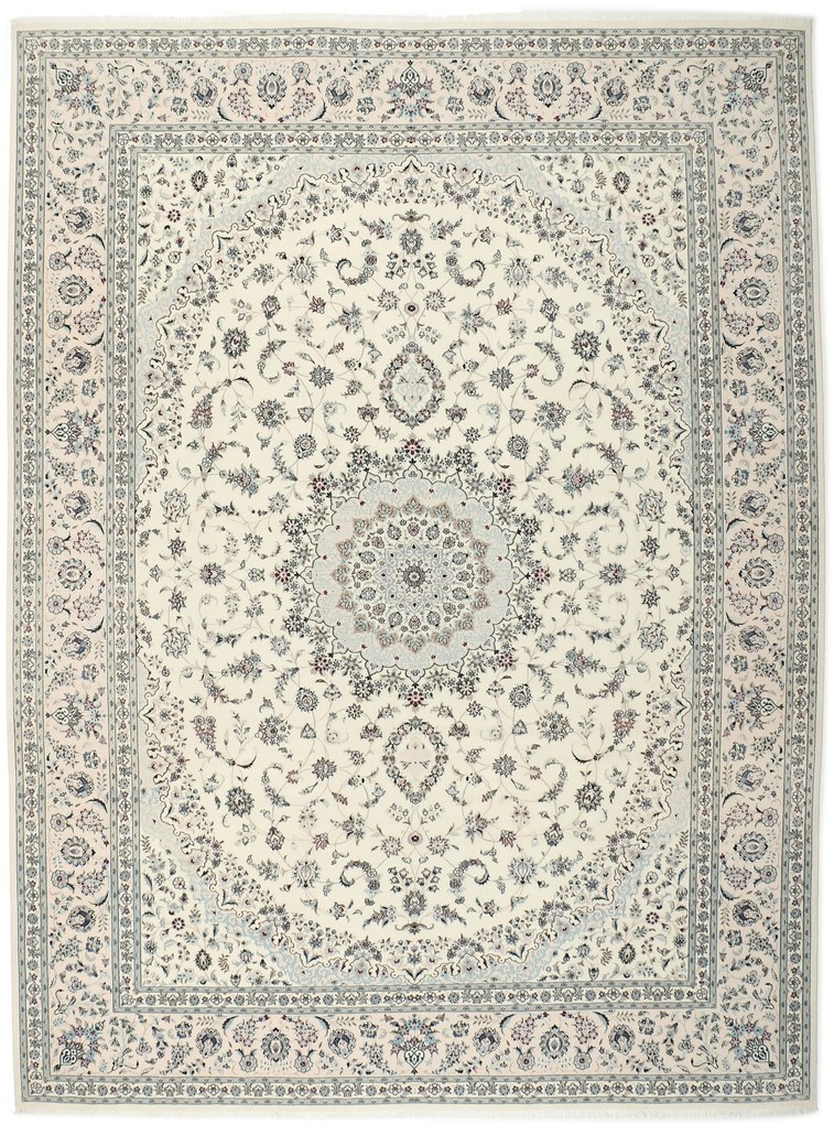 Nain Tappeto 300 x 400 (Iran) Annodato A Mano