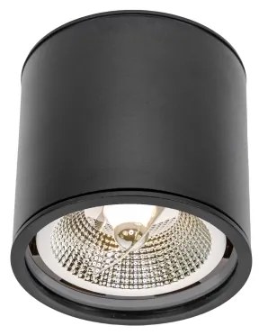 Luce Spot da bagno CHLOE AR111 1xGU10/12W/230V IP65 arrotondato nero