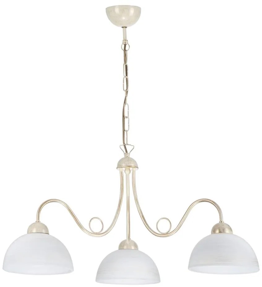 Jupiter 1486 - Lampadario a sospensione con catena SAGA 3xE27/60W/230V