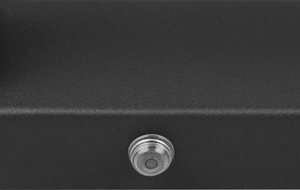 Lampada da parete LED nera opaca con intensità regolabile Fabrizio – Trio