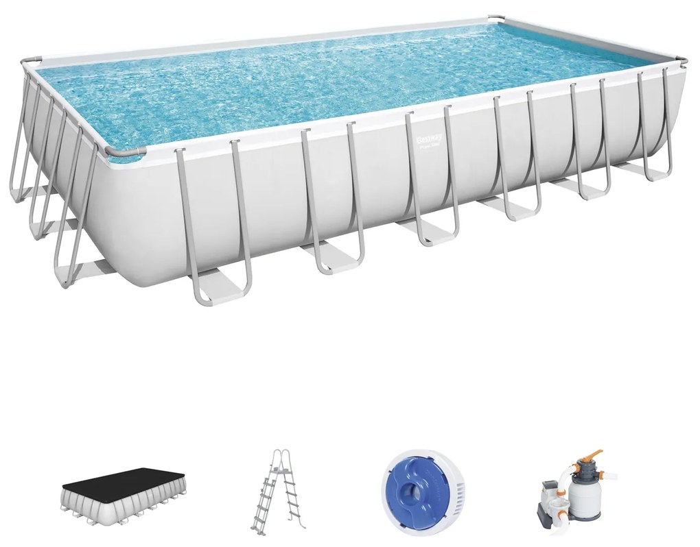 Piscina rettangolare con filtro a sabbia Bestway 732x366x132 cm