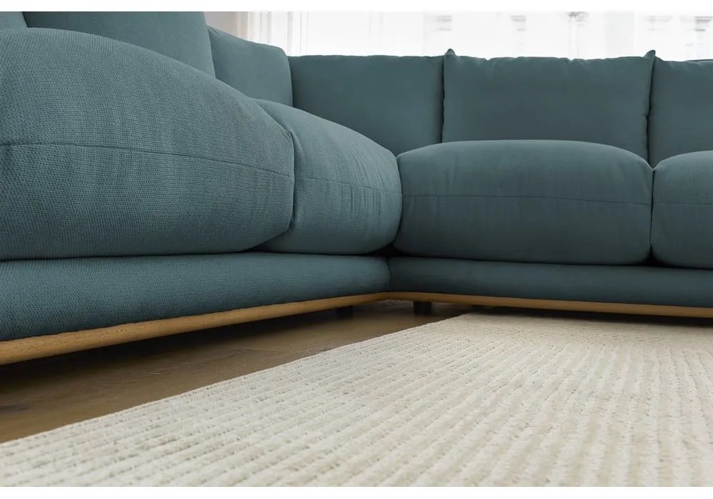 Divano angolare blu Ernest – Bobochic Paris