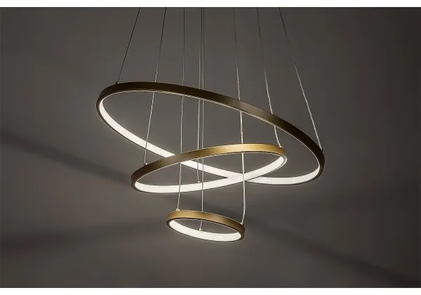 Rabalux 72349 - Lampadario dimmerabile a sospensione con cavo BELIZA LED/90W/230V 3000-6500K + telecomando