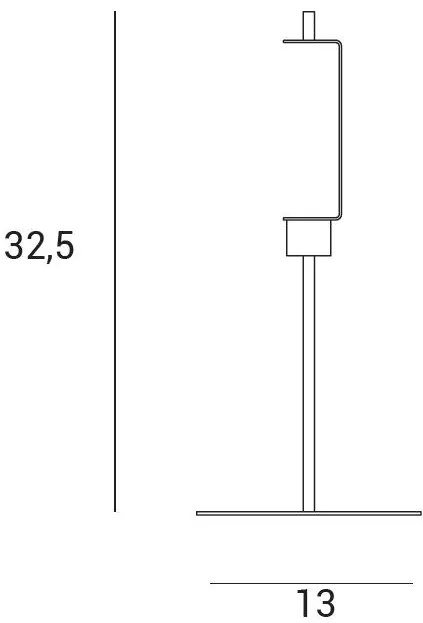 Lampada da tavolo x-ray - 1 vetro cielo