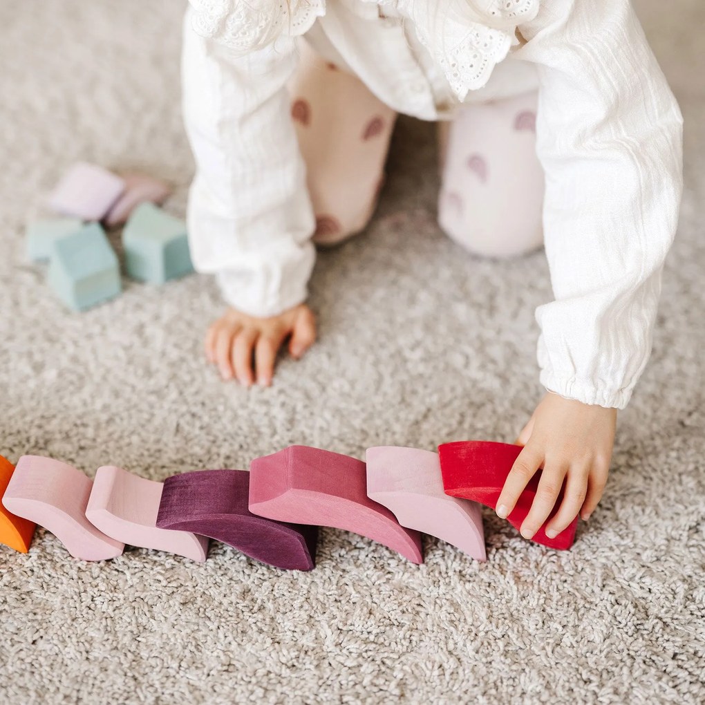 Grimm's - Puzzle in legno - grande mandala colorato - 73 pz