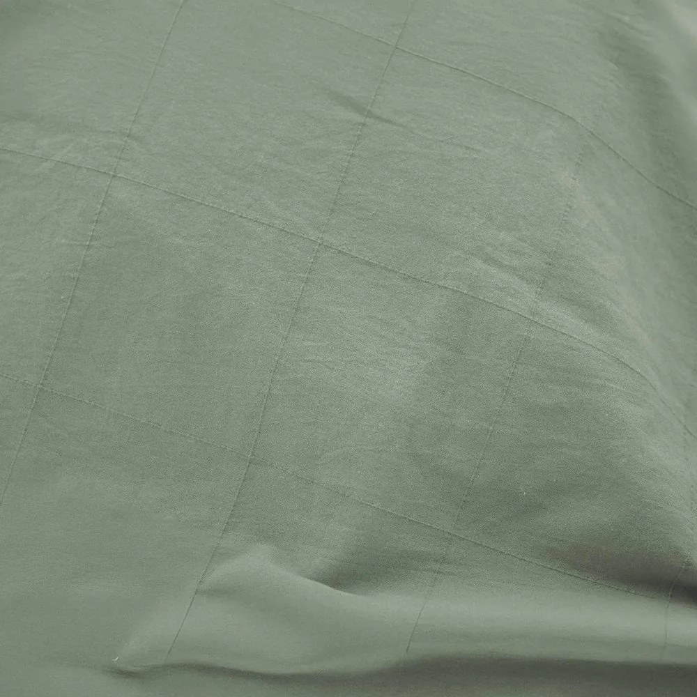 Lenzuolo con angoli verde 140x190 cm Linella – douceur d'intérieur