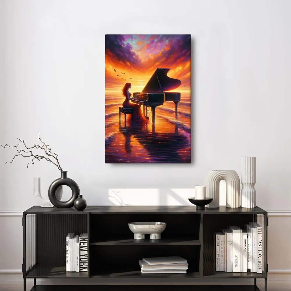 Quadro su tela – Sogni di pianoforte