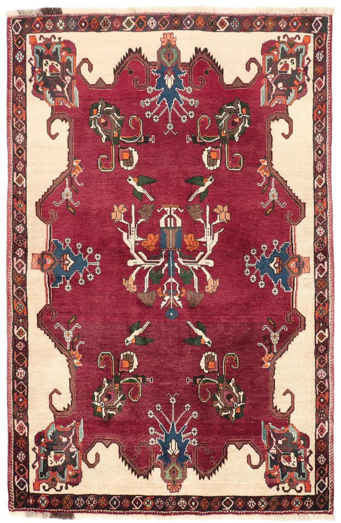 Gashghai Tappeto persiano 120x190 (Iran) Annodato A Mano