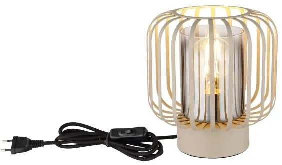 Globo 15758T - Lampada da tavolo ALFRED 1xE27/40W/230V