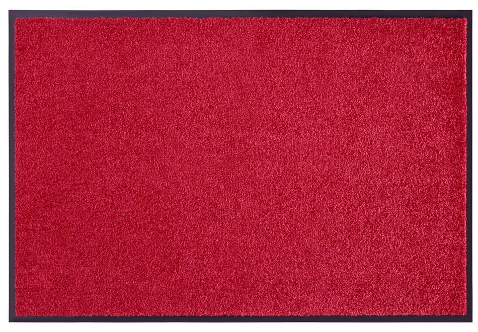 Červená rohožka Hanse Home Wash & Clean, 39 x 58 cm