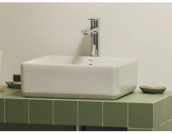Roca A3270ML000 - Lavandino da appoggio GAP 39x37 cm ceramiche/bianco