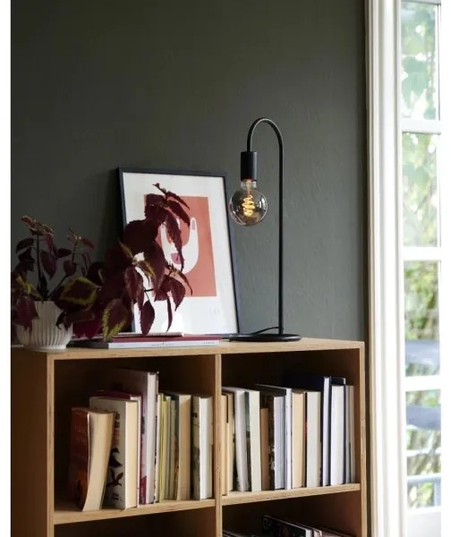 Nordlux - Lampada da tavolo PACO 1xE27/25W/230V nera