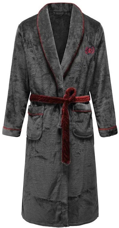 Accappatoio Roger Grey Red Men L