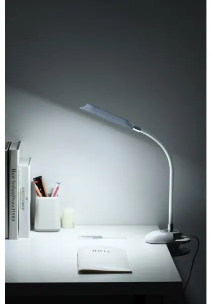 Immax 08997L - Lampada da tavolo LED+CCT dimmerabile con clip CLIP 7,5W/230V bianca