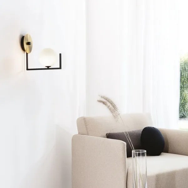 Ideal Lux - Applique a LED BIRDS 1xG9/3W/230V nero/oro