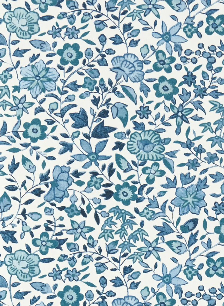 Clarke & Clarke Carta da parati Gamthi - Cobalt