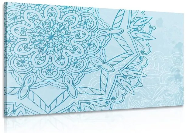 Quadro su tela – Mandala in tema invernale