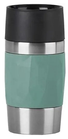 Tefal - Tazza termica 300 ml COMPACT MUG acciaio inossidabile/verde