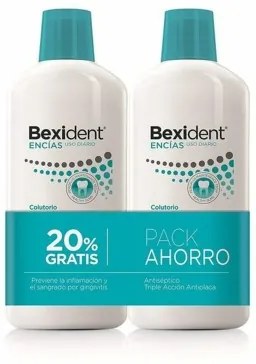 Colluttorio Isdin Bexident Encías 2 x 500 ml Gengive Sane Uso quotidiano