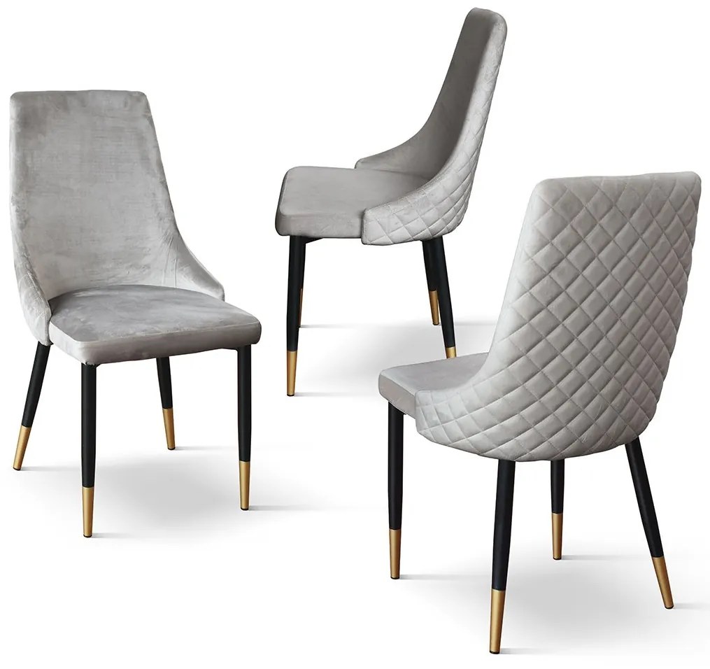 ARLETTE - sedia di design moderno in velluto