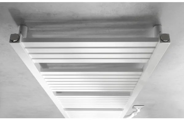 Aqualine - Radiatore elettrico da bagno TONDI-E 500W/230V 133 cm bianco