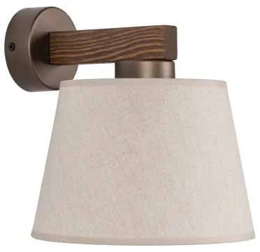 Brilagi - Applique da parete LATTE 1xE27/15W/230V pino/beige