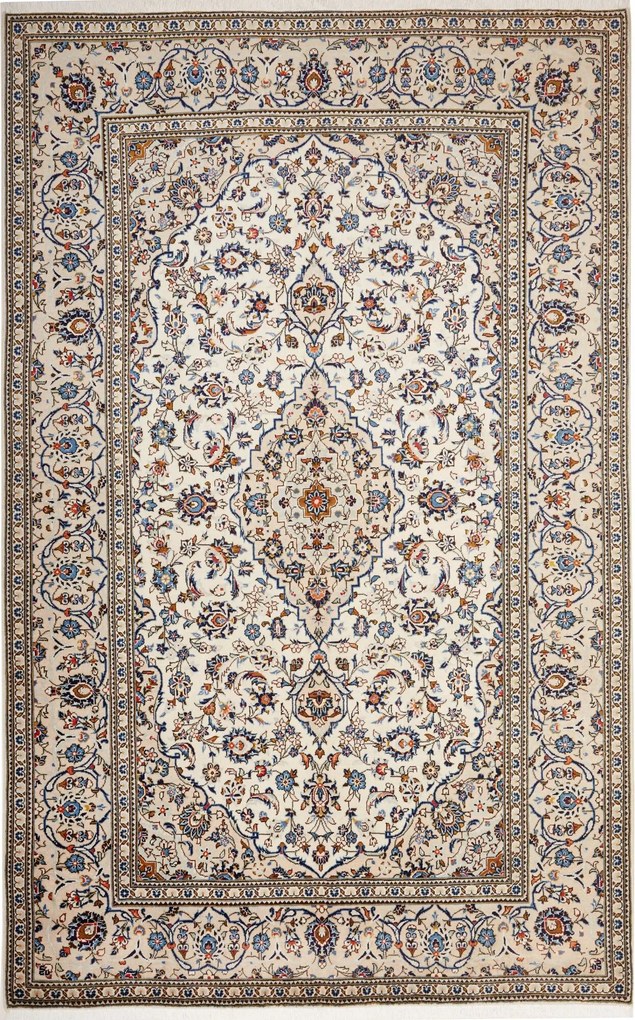 Kashan Tappeto persiano 190x310 Beige (Iran) Annodato A Mano