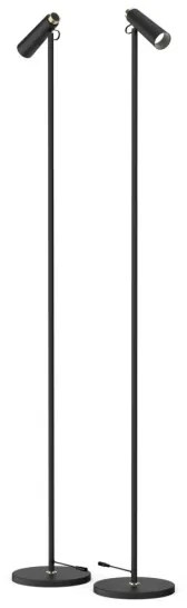 Immax 08993L - Lampada da terra dimmerabile a LED TIT LED/6W/230V nero